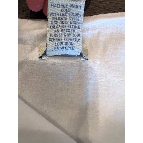 Charming Odille Anthropologie White Tiered Ruffle Skirt - Size 0 - Picture 8 of 8